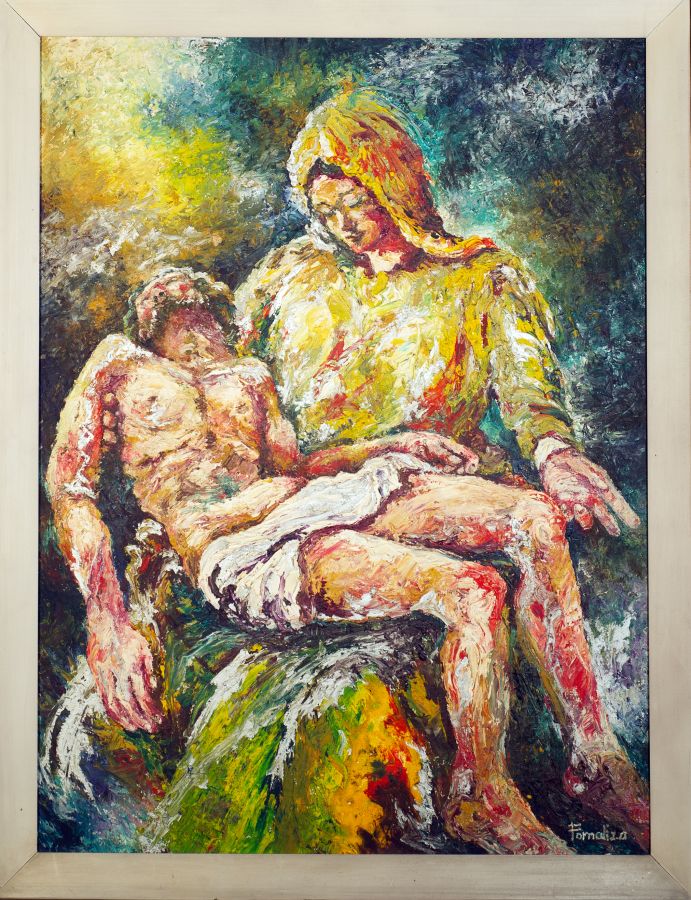 Pieta - given to Vic by the family of his nanny Aling Aurelia Sanchez upon her instructions when she died in 2006, Baltazar Fornaliza